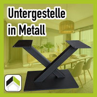 Untergestelle in Metall