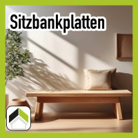 Eiche Sitzbankplatten